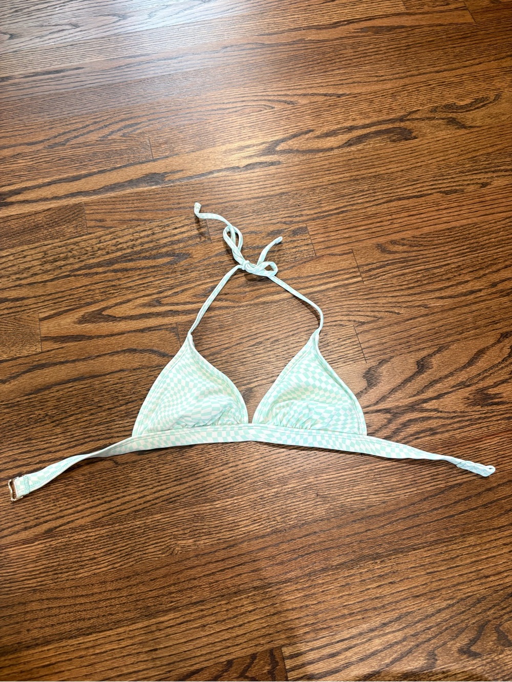 Teal bikini top